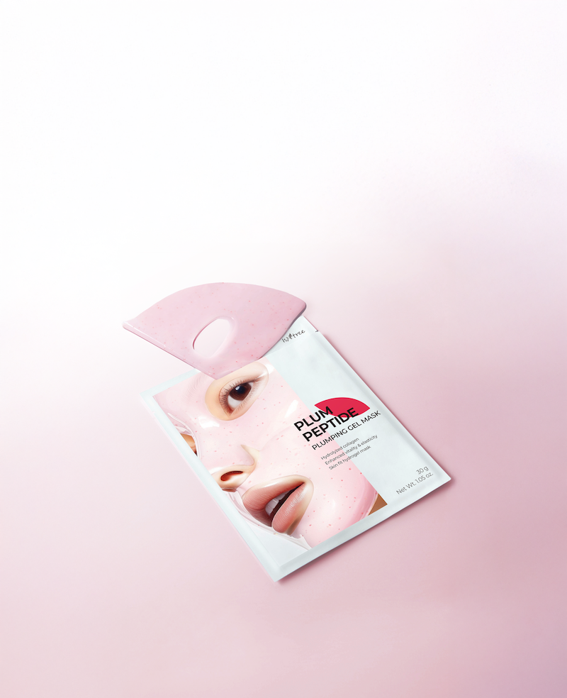 Isntree Plum Peptide Plumping Gel Mask 30g x 1ea Korean skincare product image