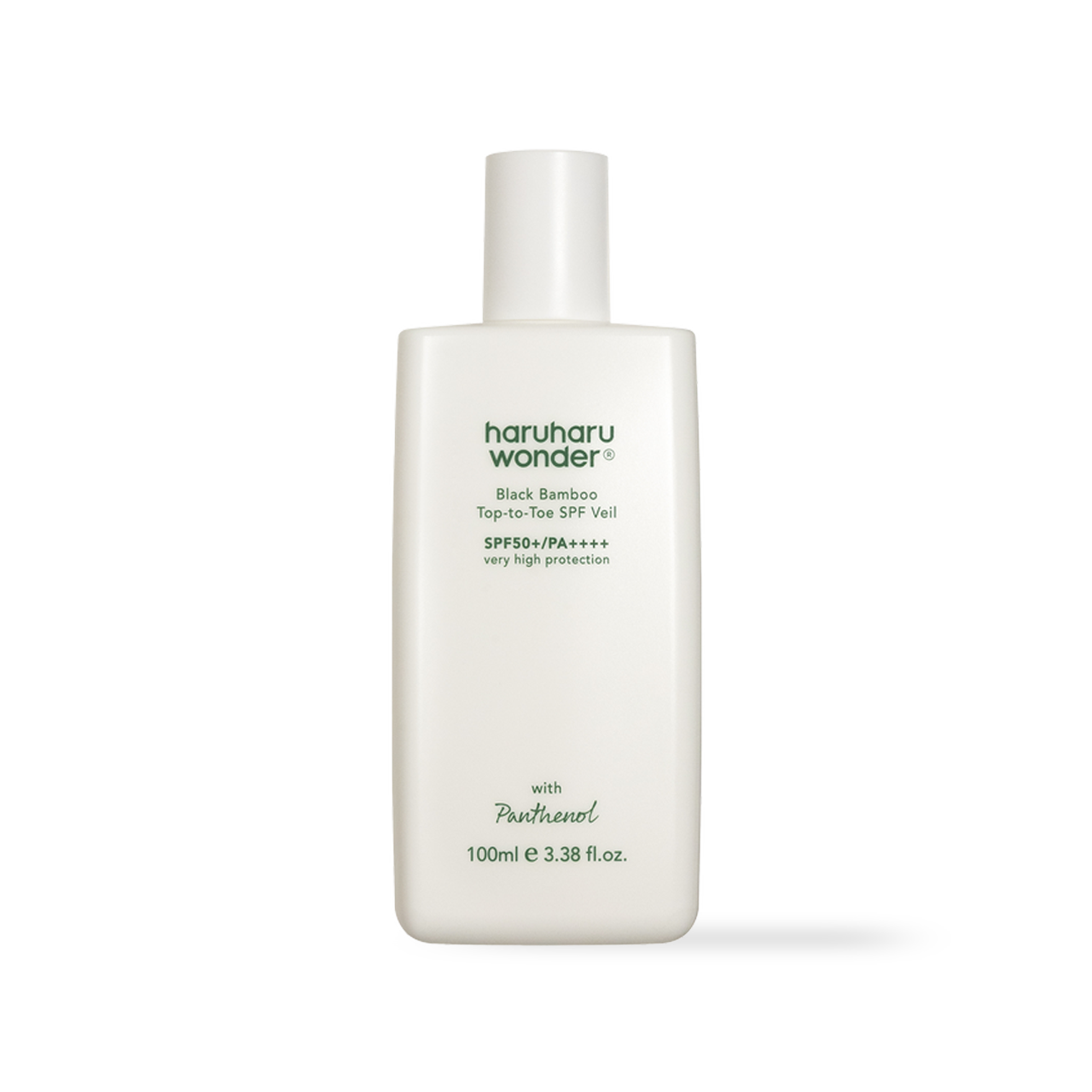 Haruharu Wonder Black Bamboo Top to Toe SPF Veil 100ml Korean sunscreen product image