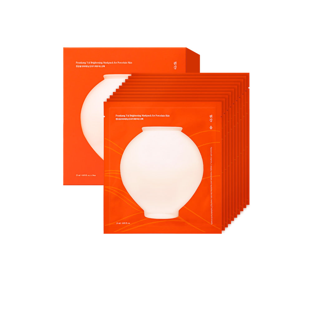 Pyunkang Yul Brightening Maskpack for Porcelain Skin 25ml x 10ea Korean skincare product image