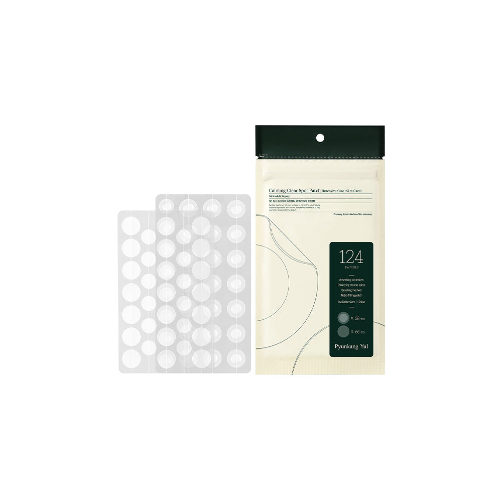 Pyunkang Yul Calming Clear Spot Patch (Intensive Care+Slim Care) 124ea Korean skincare product image