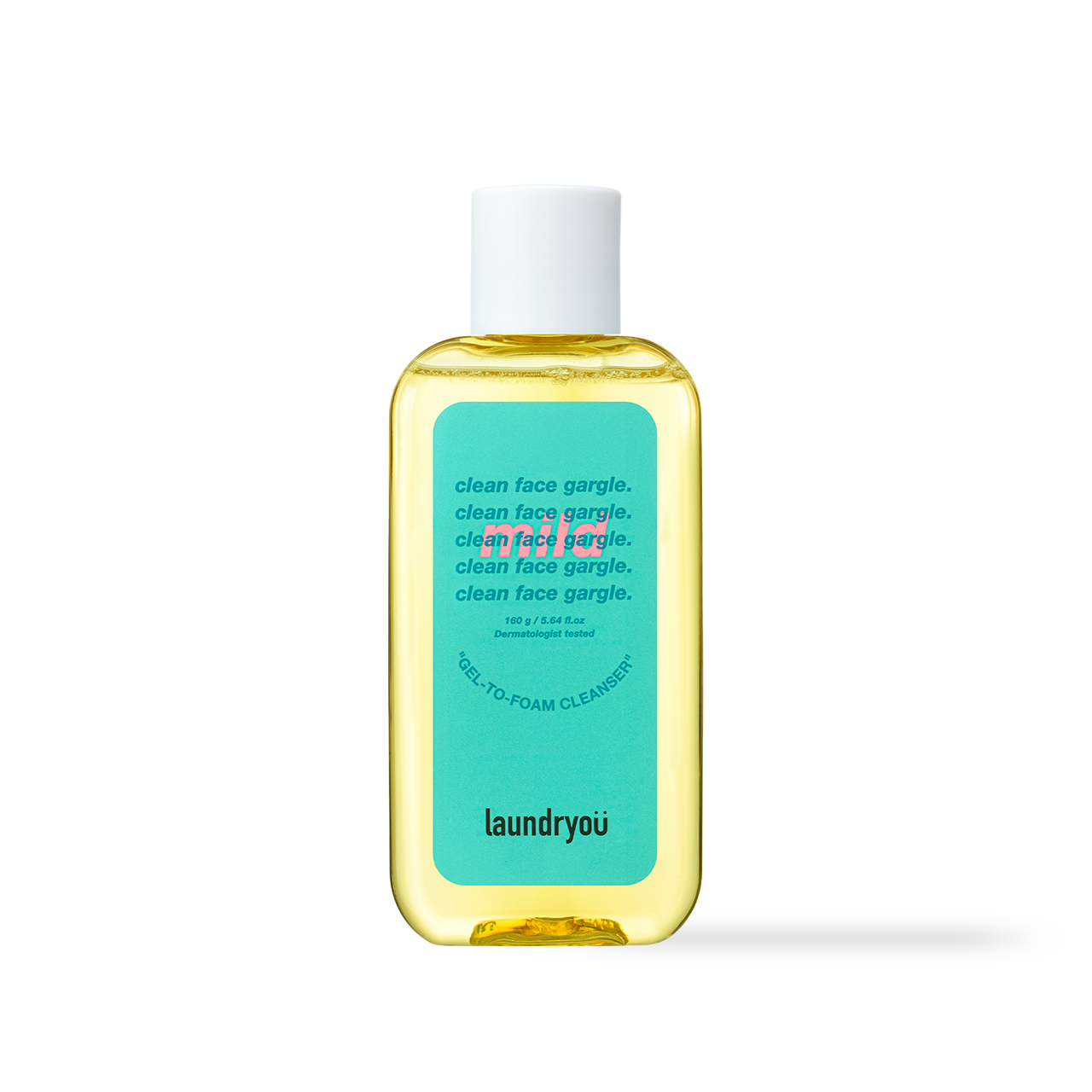 LAUNDRYOU Clean Face Gargle Gel to Foam Cleanser Mild 160g Korean cleanser product image
