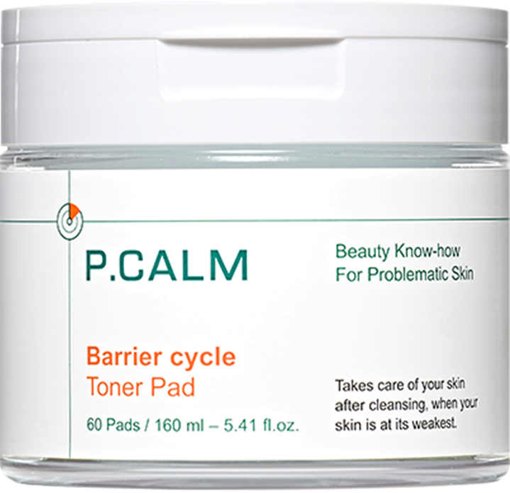 P.CALM Barrier Cycle Toner Pad 160ml Korean toner product image