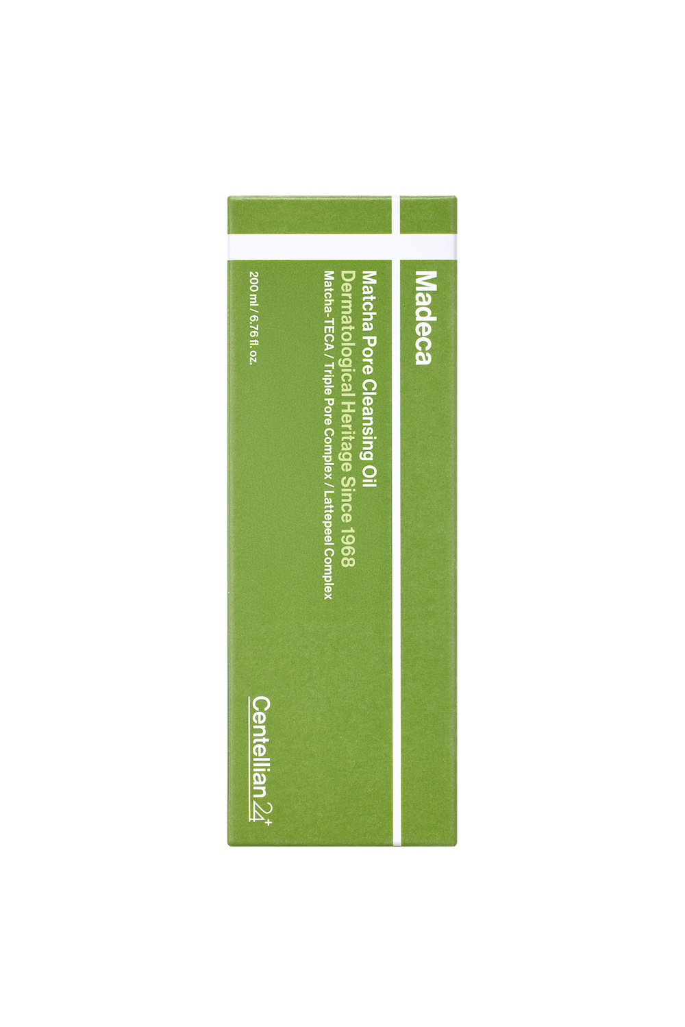 Centellian24 Matcha Pore Cleansing Oil on bathroom shelf