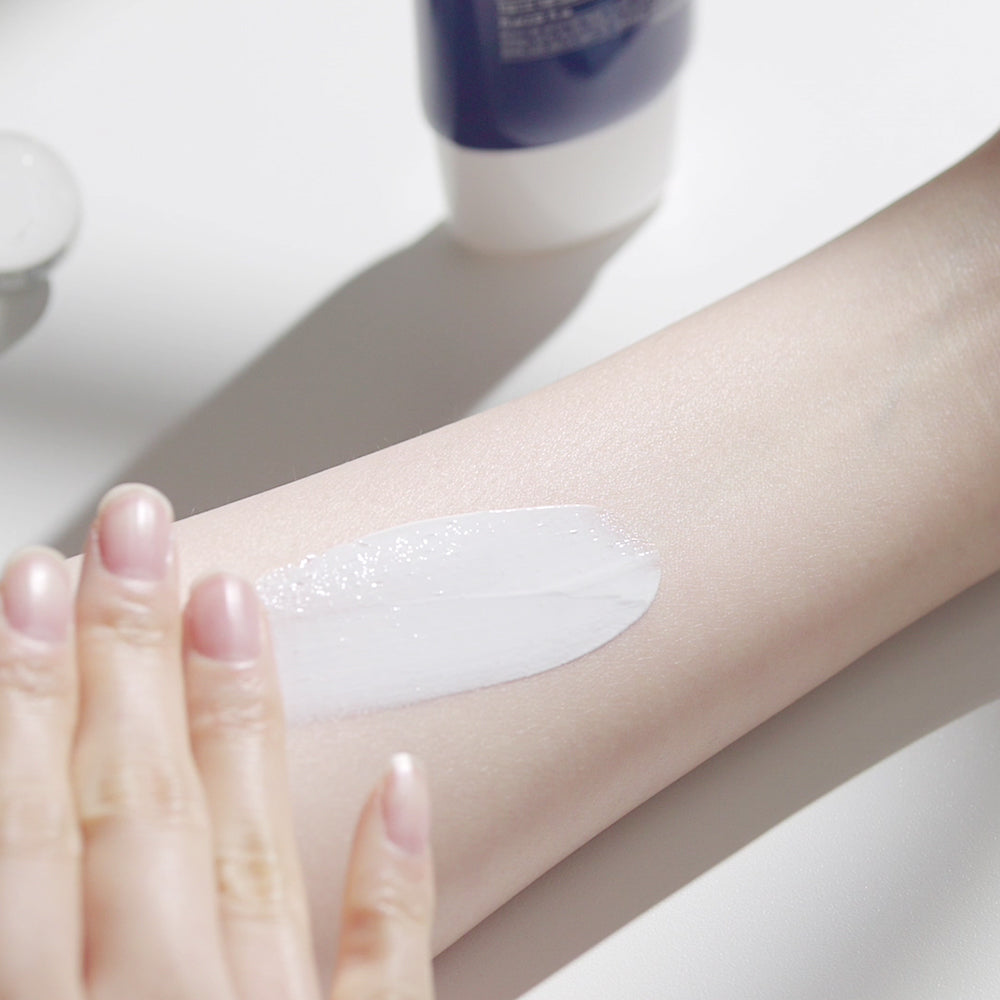 sun cream texture swatch