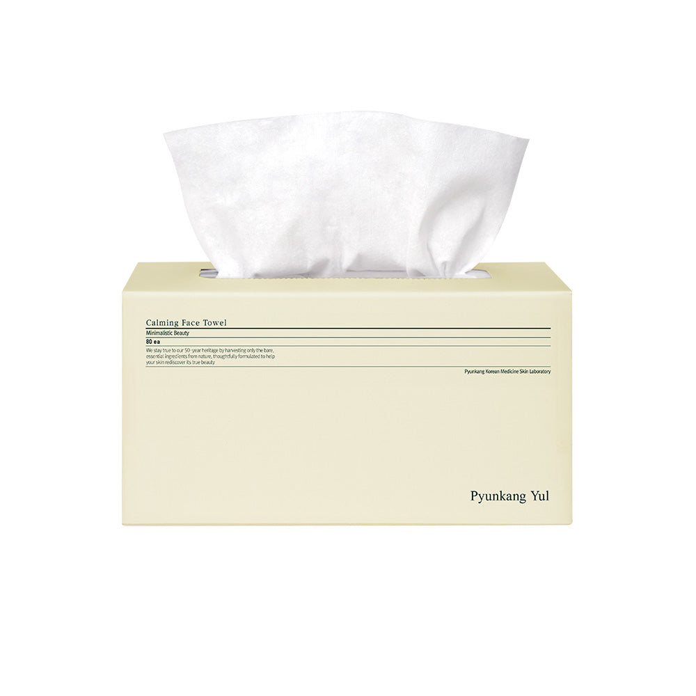 Pyunkang Yul Calming Face Towel 80ea Korean skincare product image