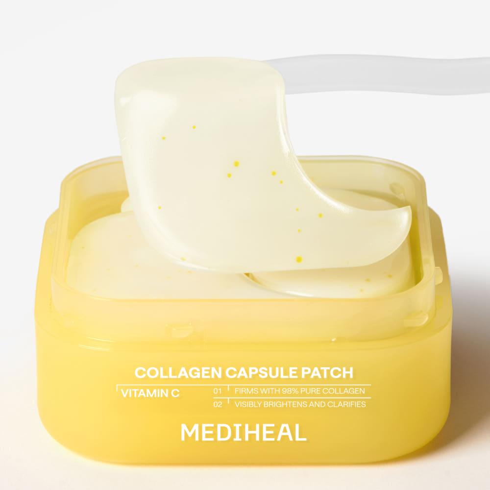 MEDIHEAL Collagen Capsule Patch Vitamin C 60pcs Korean skincare product image