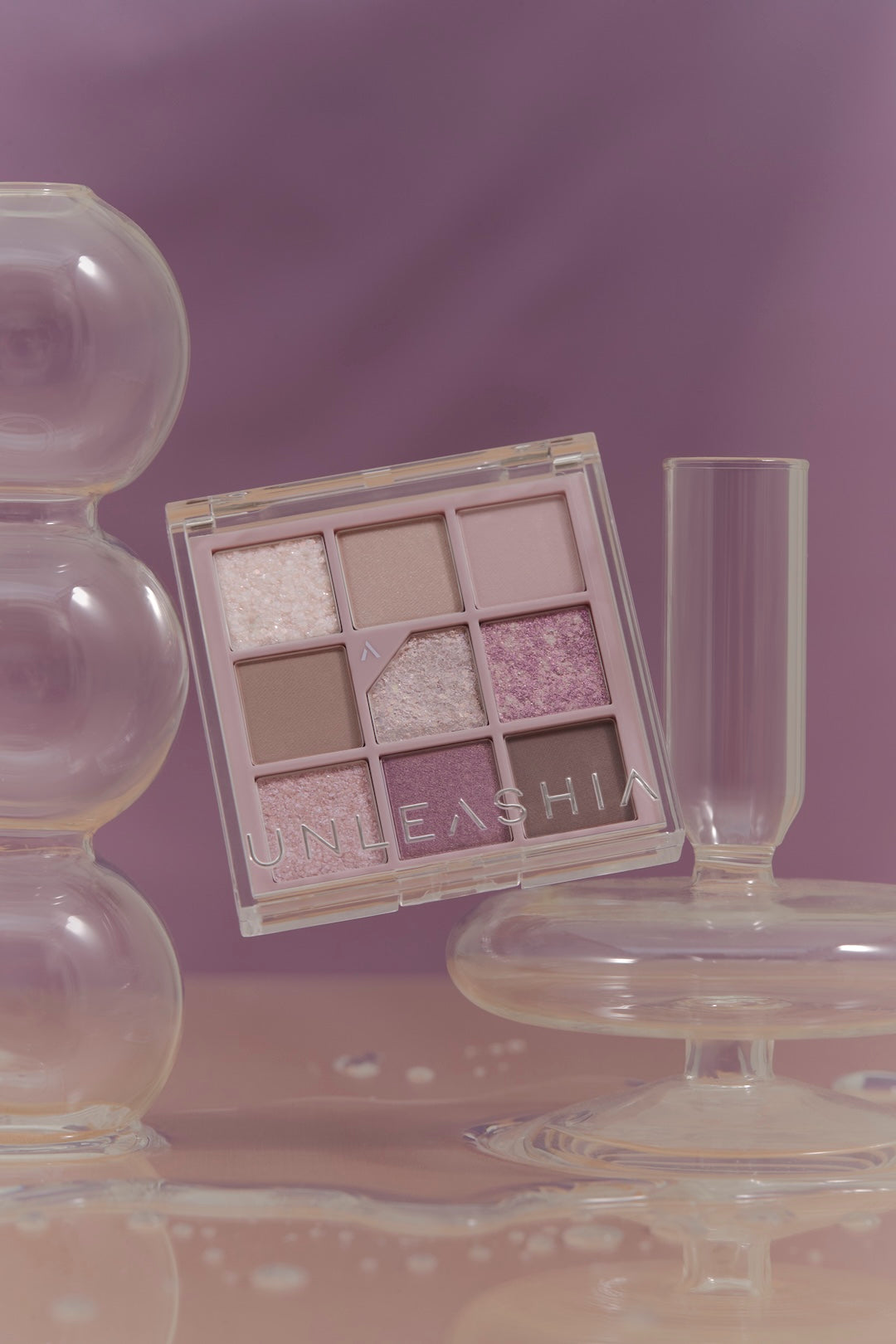 UNLEASHIA Glitterpedia Eye Palette No.4 All of Lavender Fog 7.5g