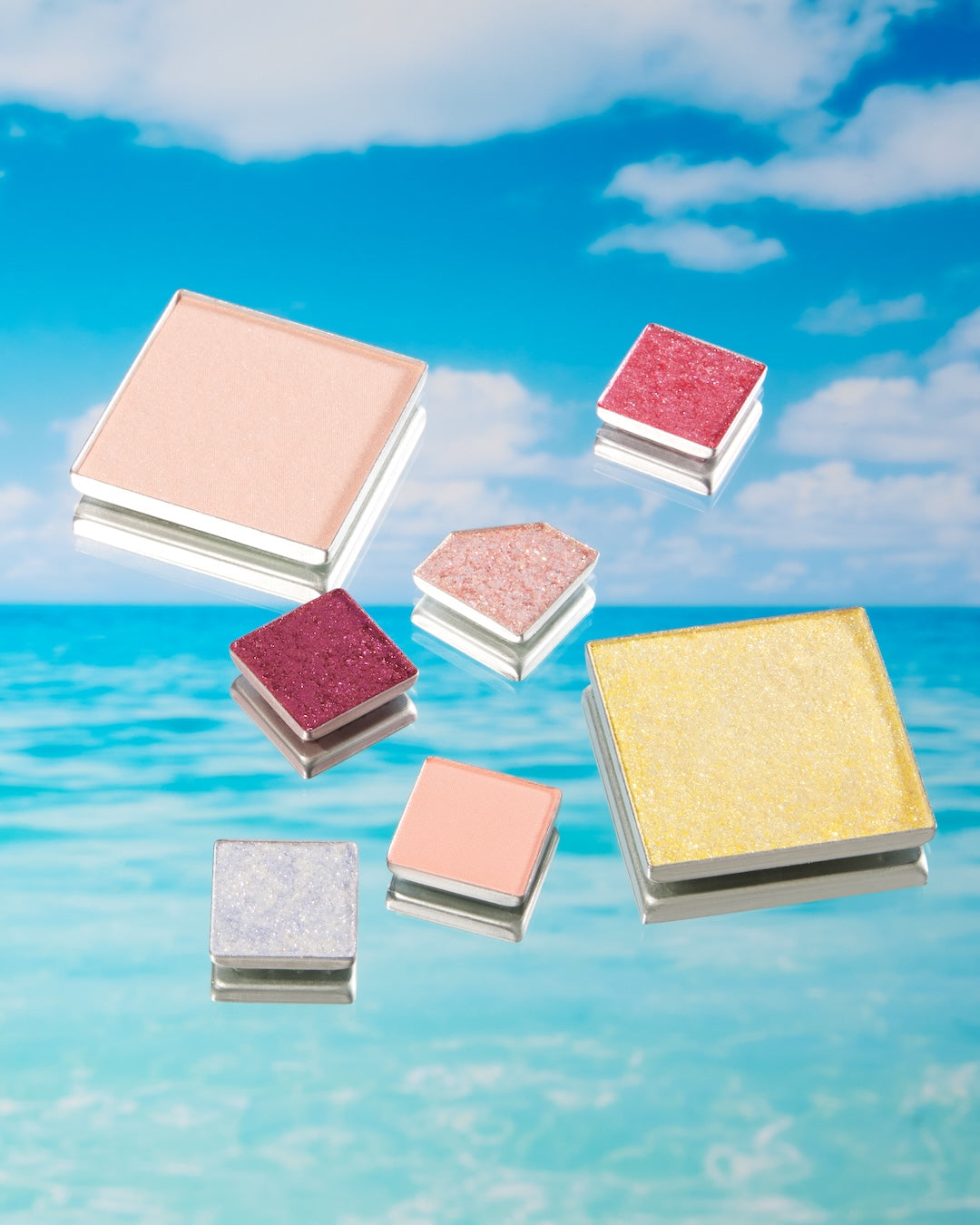 UNLEASHIA Glitterpedia Eye Palette No.7 All of Peach Ade 6.9g