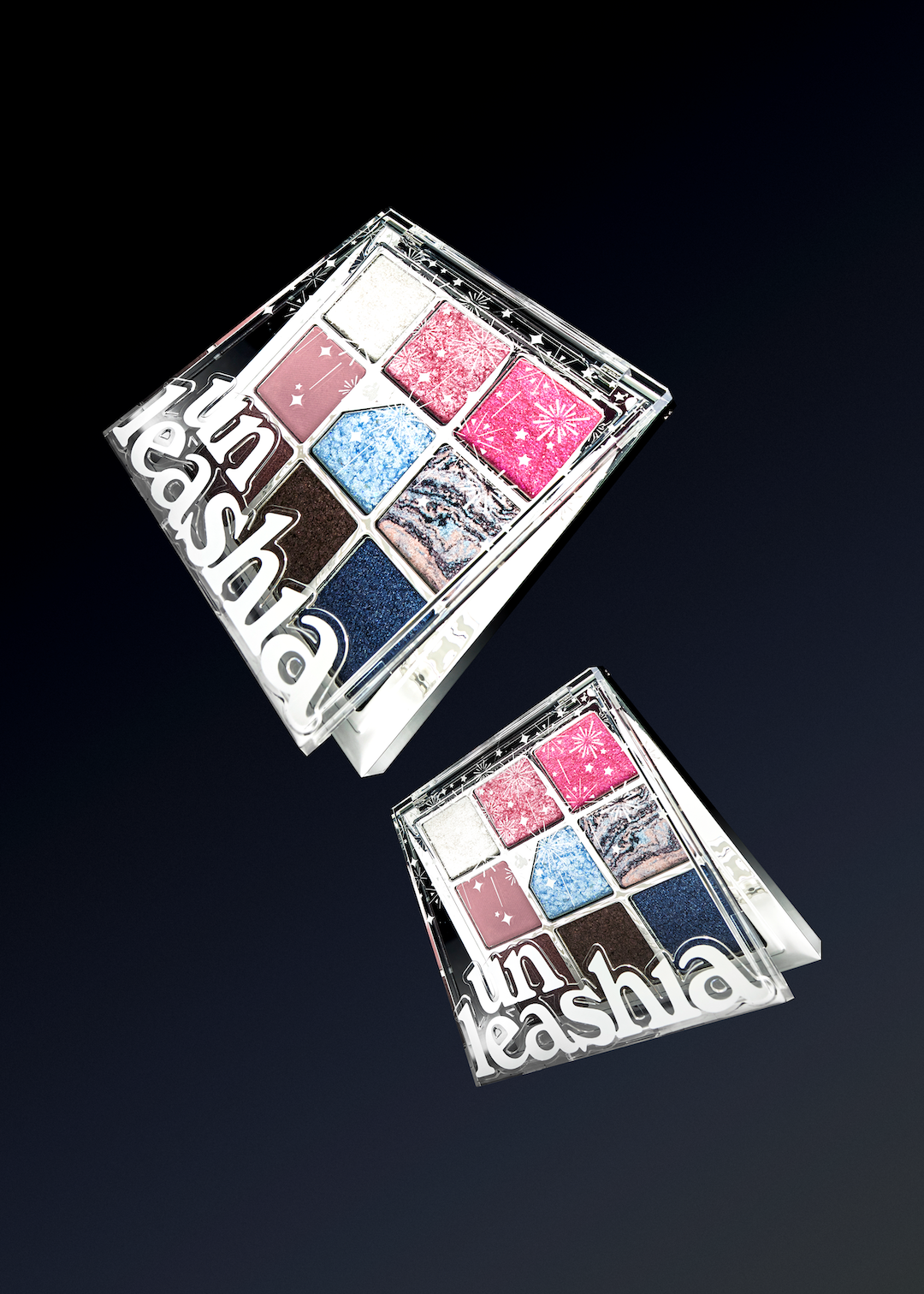 UNLEASHIA Glitterpedia Eye Palette No.8 All of Dancing Swan 6.6g