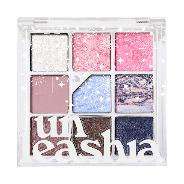 UNLEASHIA Glitterpedia Eye Palette No.8 All of Dancing Swan 6.6g - Default