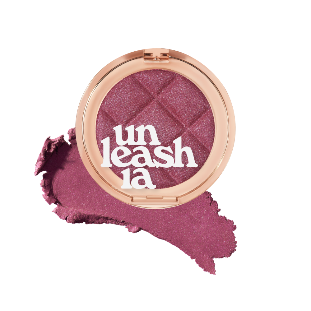 UNLEASHIA Dough Dough Waffle Blush No.3 Jammy Grape K-beauty makeup product image