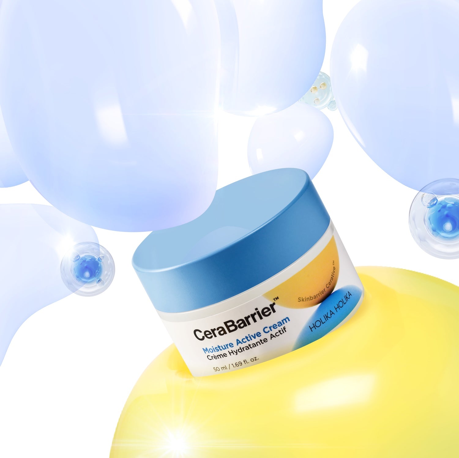 Holika Holika Cerabarrier Moisture Active Cream 50ml Korean moisturizer product image