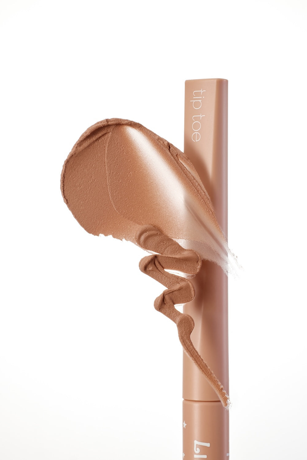 Close-up of the Quiet Scene lip tint's slim precision applicator tip