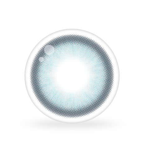 Cocoview Gling Blue lens blister seal close-up