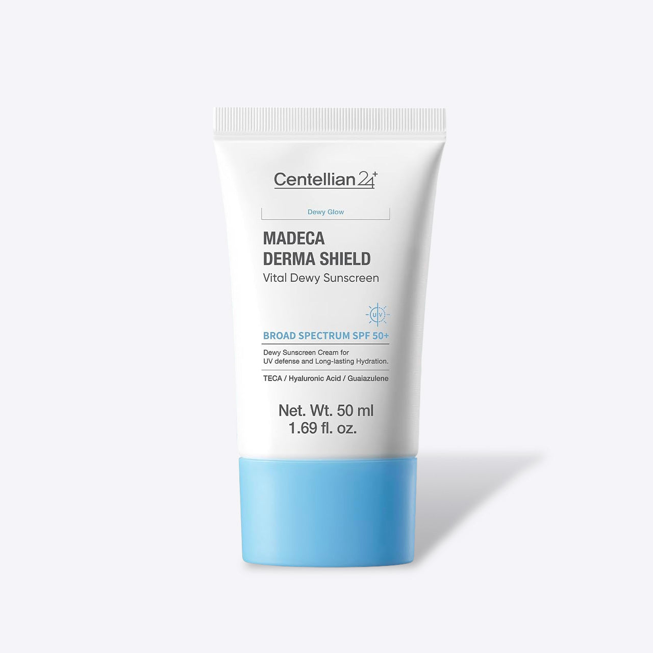 Centellian24 Dewy Sun Cream texture swatch