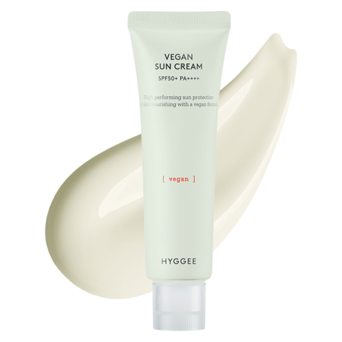 HYGGEE Vegan Sun Cream 50ml Korean sunscreen product image