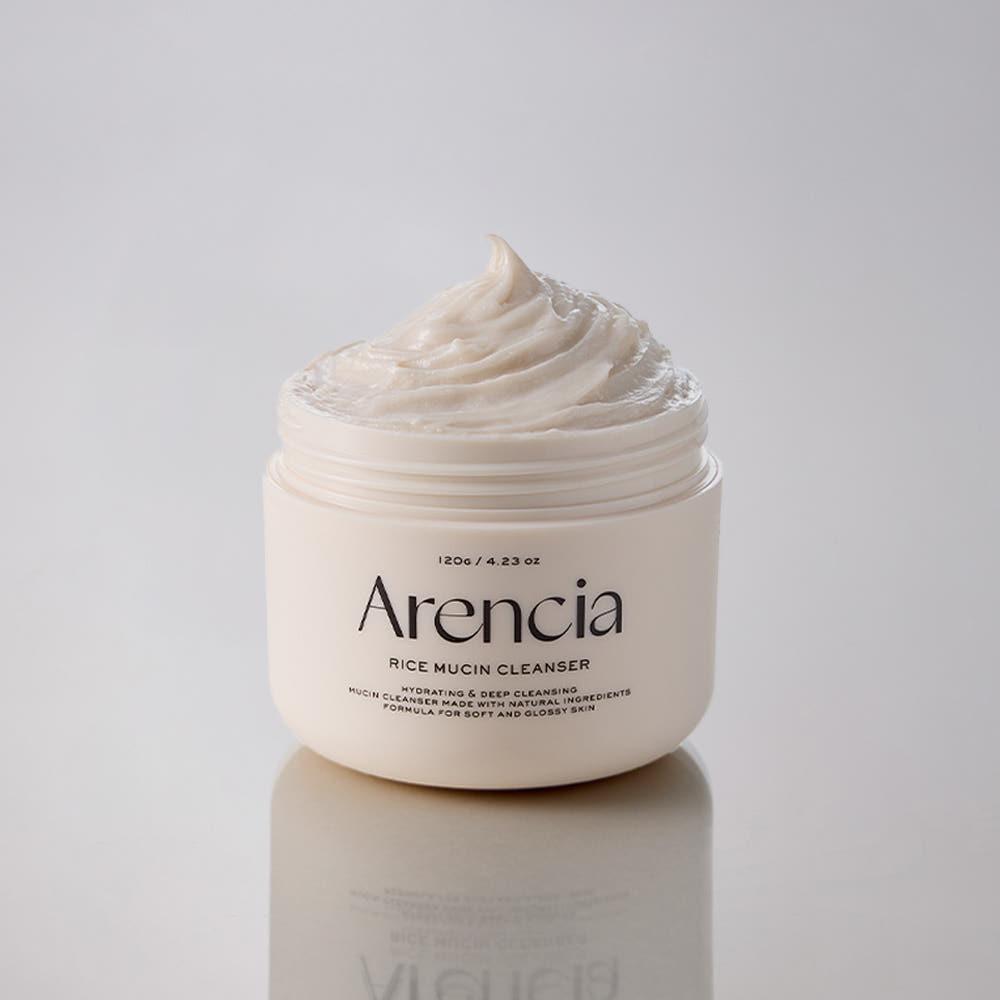 Arencia Rice Mucin Cleanser 120ml Korean cleanser product image