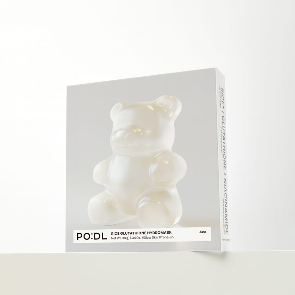PO:DL Rice Glutathione Hydrogel Mask (4ea) ( + Special Gift)