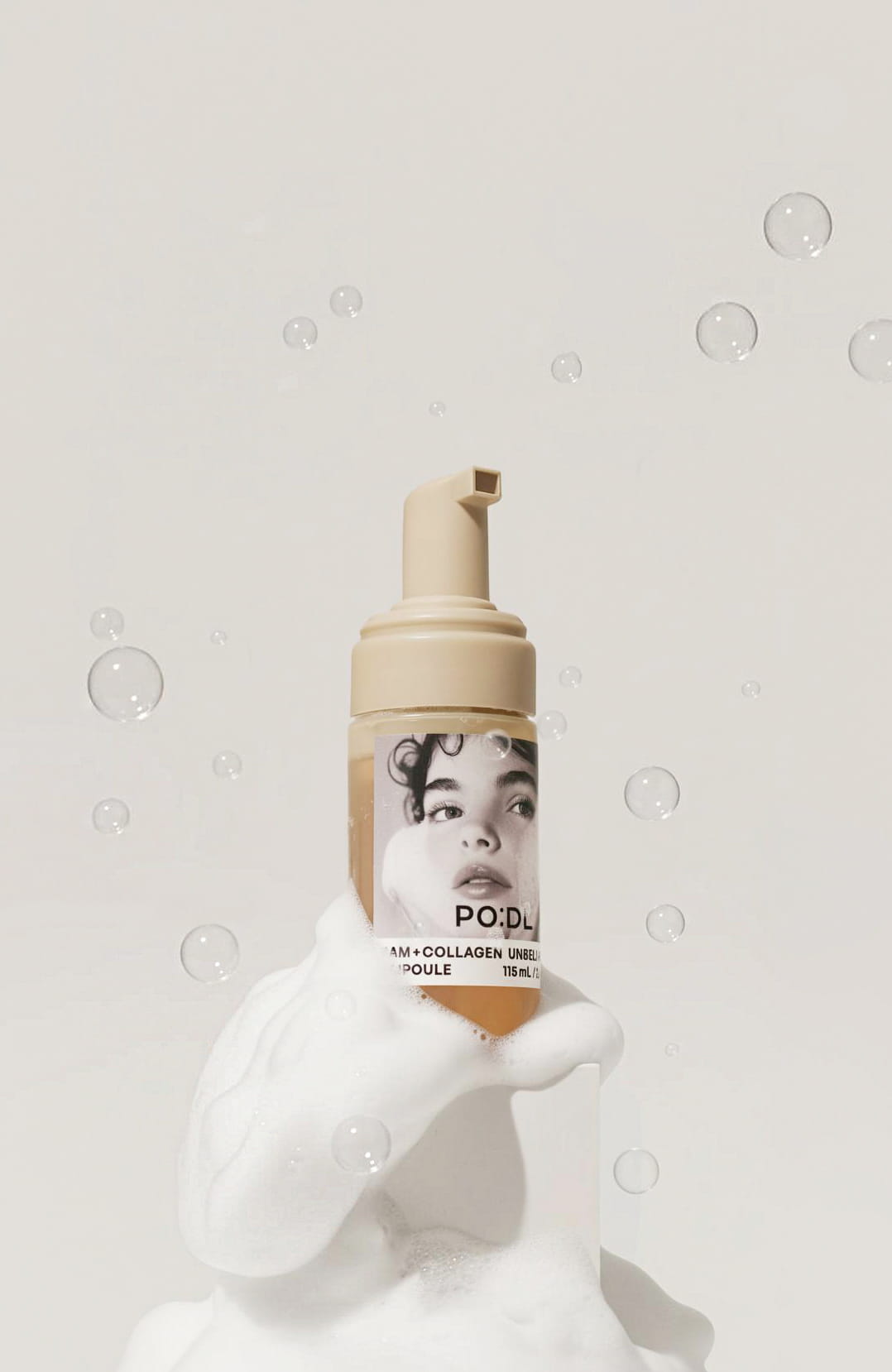 PO:DL Bam Collagen Unbeli Bubble Ampoule 115ml ( + Special Gift)