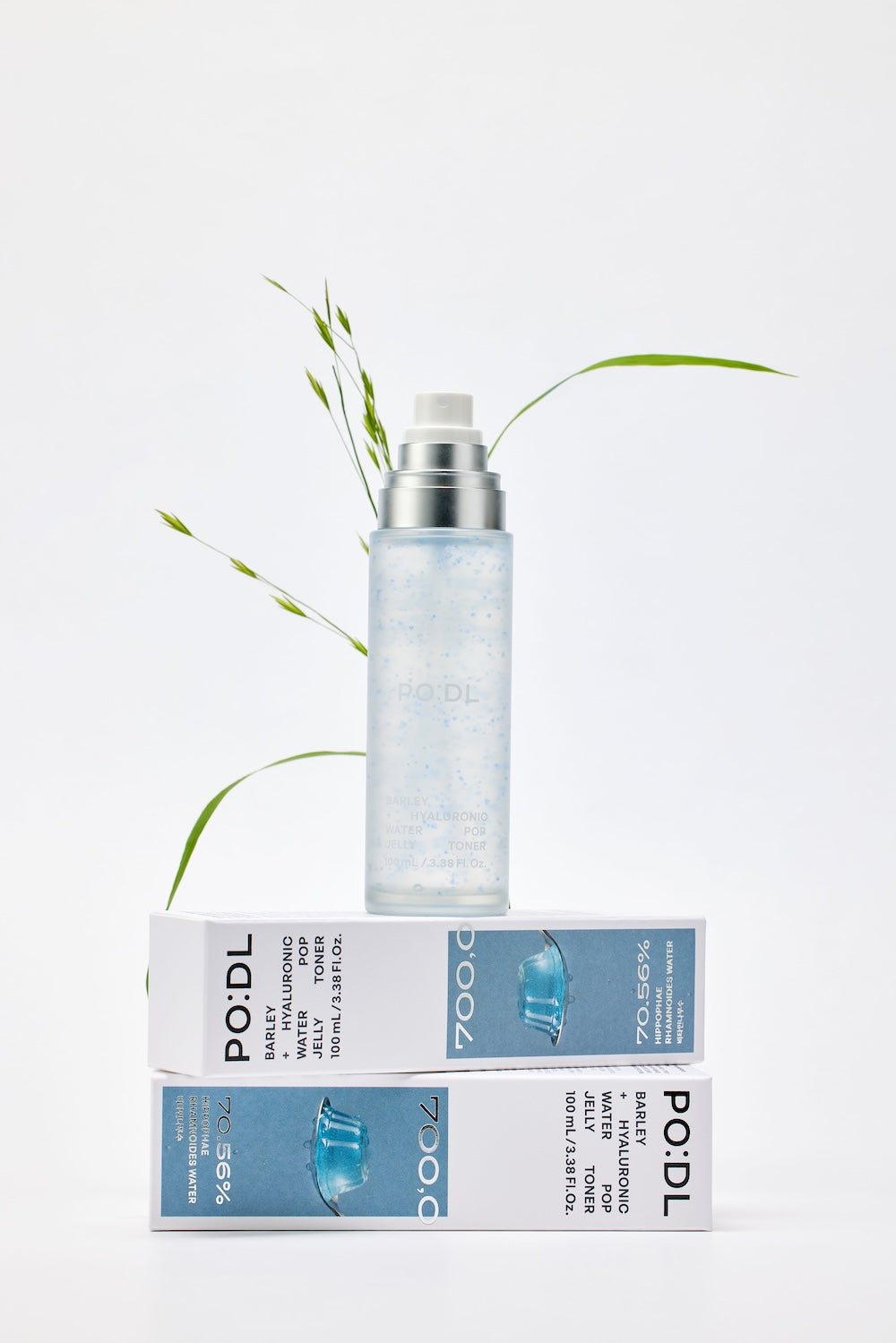 PO:DL Barley Hyaluronic WaterPop Jelly Toner 100ml ( + Special Gift)