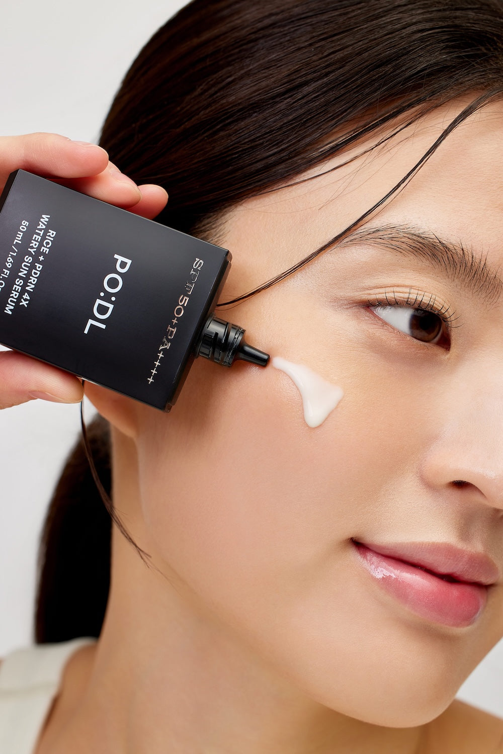 PO:DL Rice PDRN 4X Watery Sun Serum 50ml ( + Special Gift)