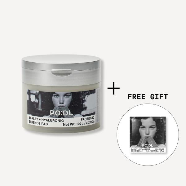 PO:DL Barley Hyaluronic Frozen40 Essence Pads (70ea) ( + Special Gift) - 70ea, 2pcs