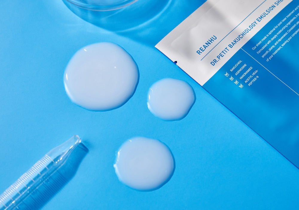 Dr.Pepti Reanhu Bakuchiol Emulsion Sheet Mask 30ml - 3 Size