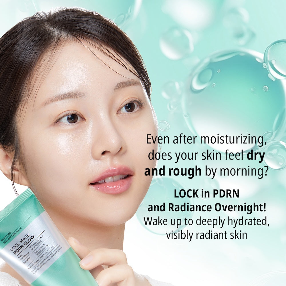 VT Cosmetics PDRN Glow Lock Overnight Peel-off Mask 100ml