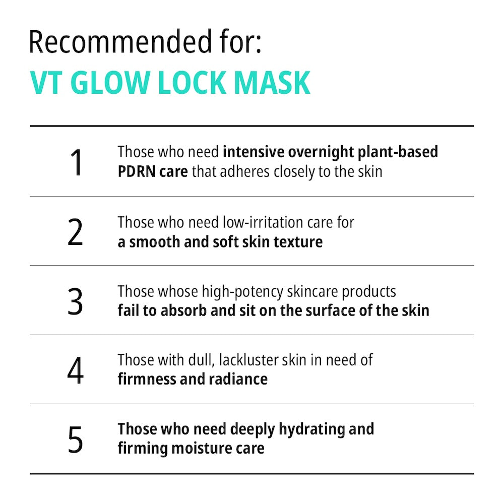 VT Cosmetics PDRN Glow Lock Overnight Peel-off Mask 100ml