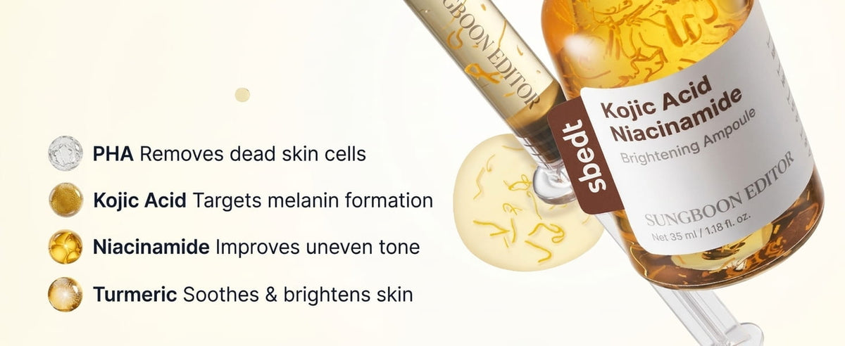SUNGBOON EDITOR Kojic Acid Niacinamide Brightening Ampoule 35ml
