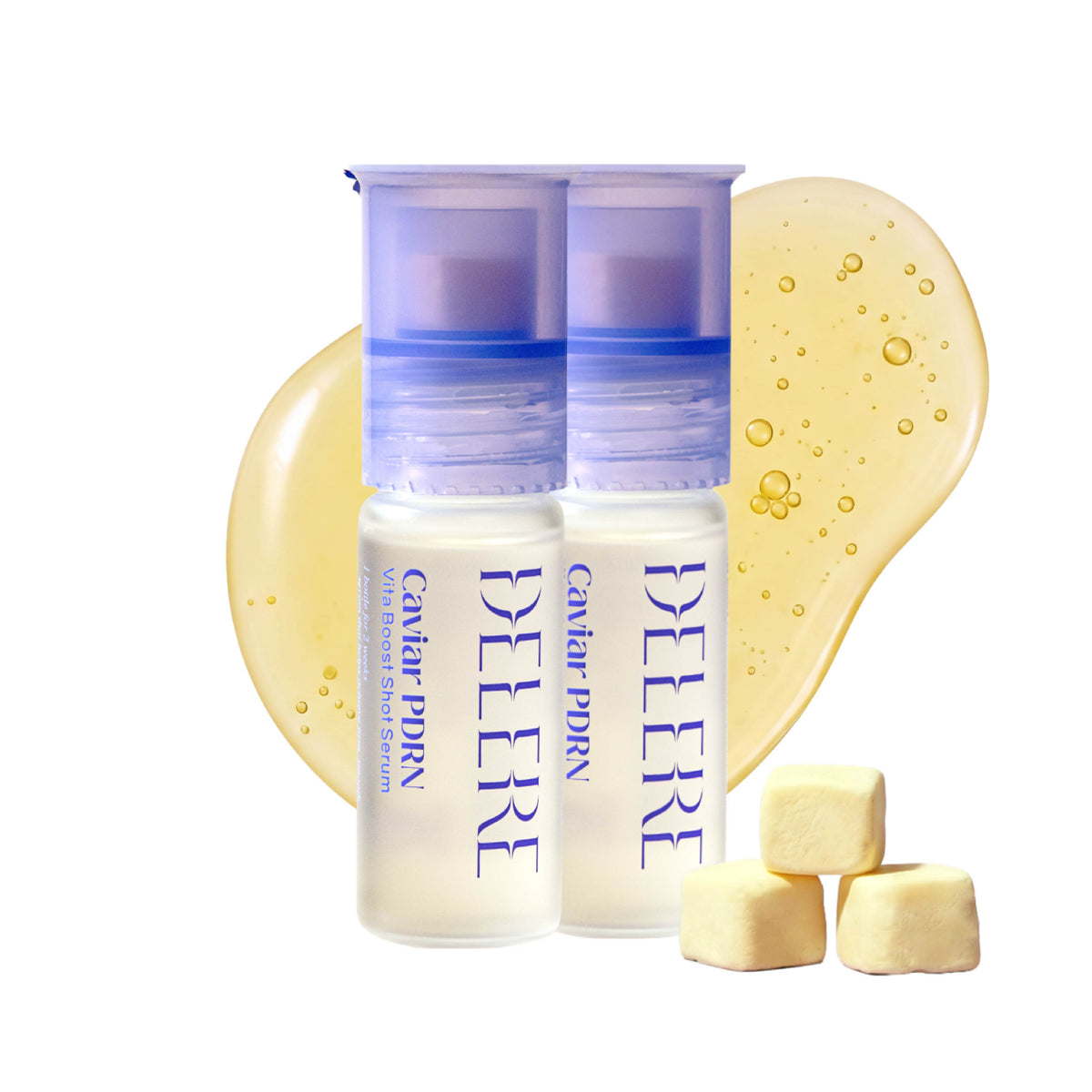 DELERE CAVIAR PDRN VITA Boost Shot Serum (Double Set) 15ml x 2ea