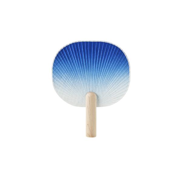 Pyunkang Yul Indigo Hanji Round Fan - 1ea