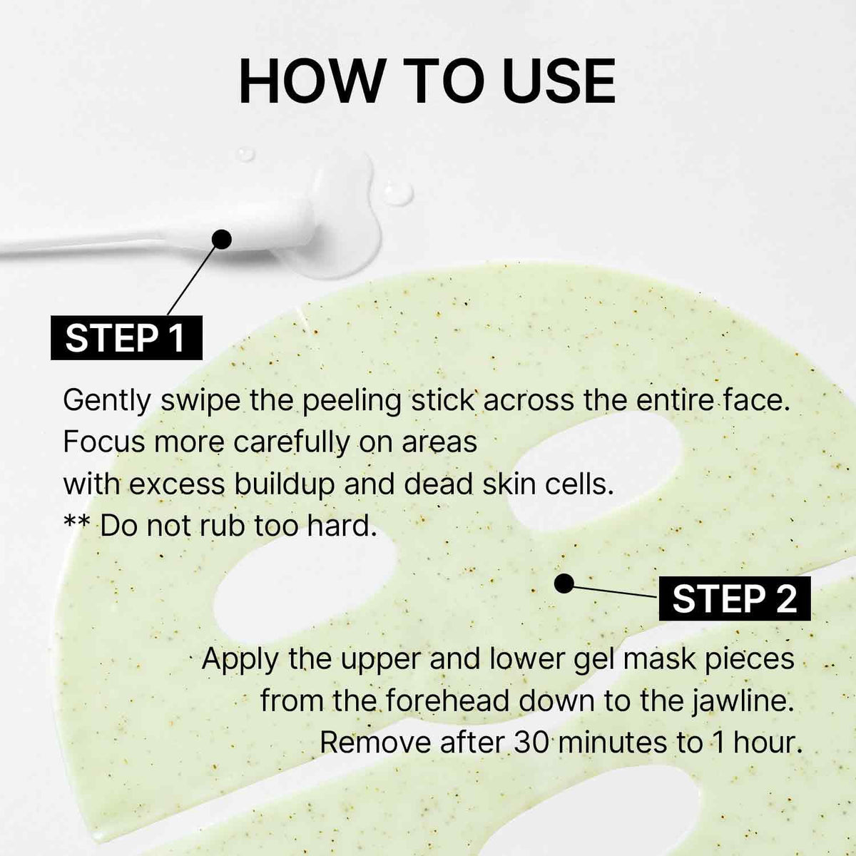 celimax Ji Woo Gae Cica PHA Peel 2-Step Gel Mask 1ea