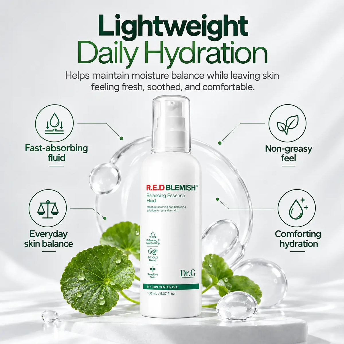 Dr.G Red Blemish Balancing Essence Fluid 150ml