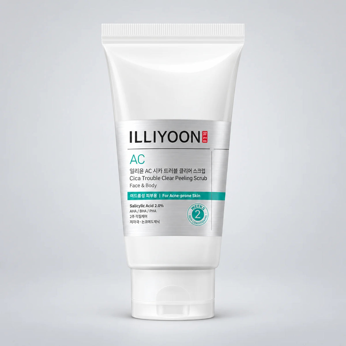 ILLIYOON Cica Acne Clear Peeling Scrub 200mL