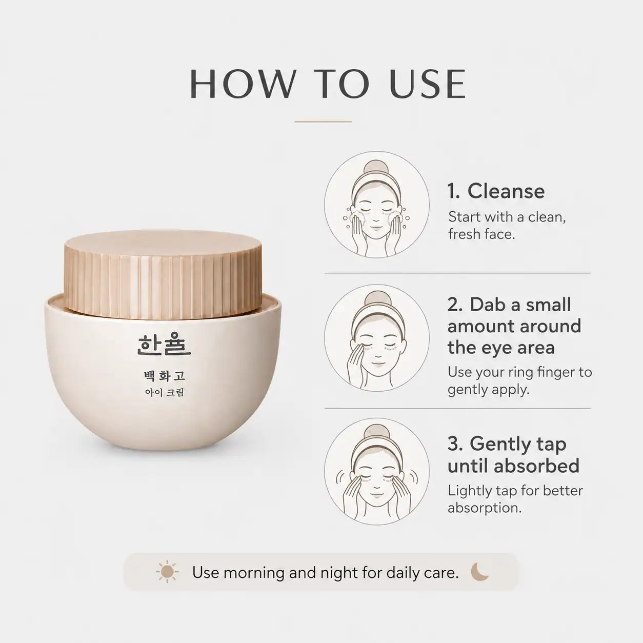 HANYUL Baek Hwa Goh Intensive Care Eye Cream 25ml