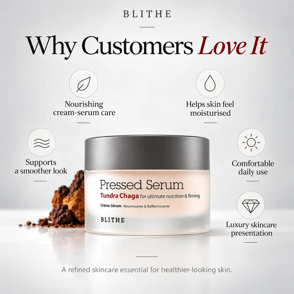 BLITHE Pressed Serum Tundra Chaga 150ml