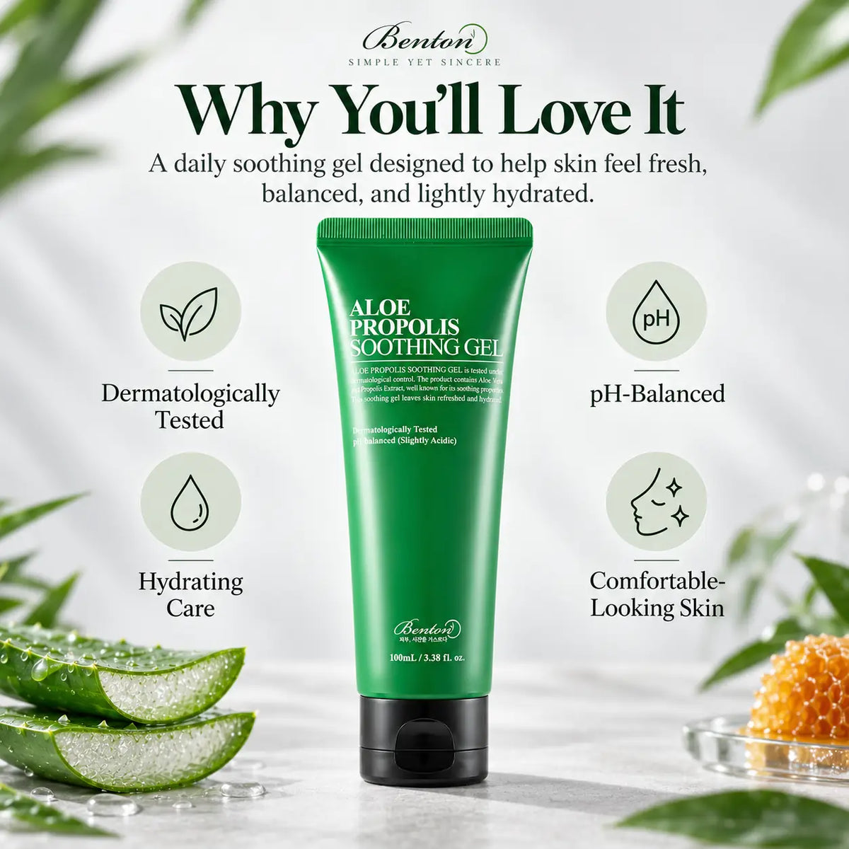 Benton Aloe Propolis Soothing Gel 100ml