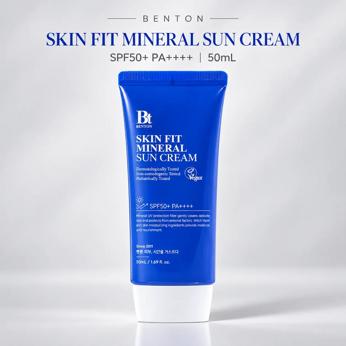 Benton Skin Fit Mineral Sun Cream SPF50+ PA++++ 50ml