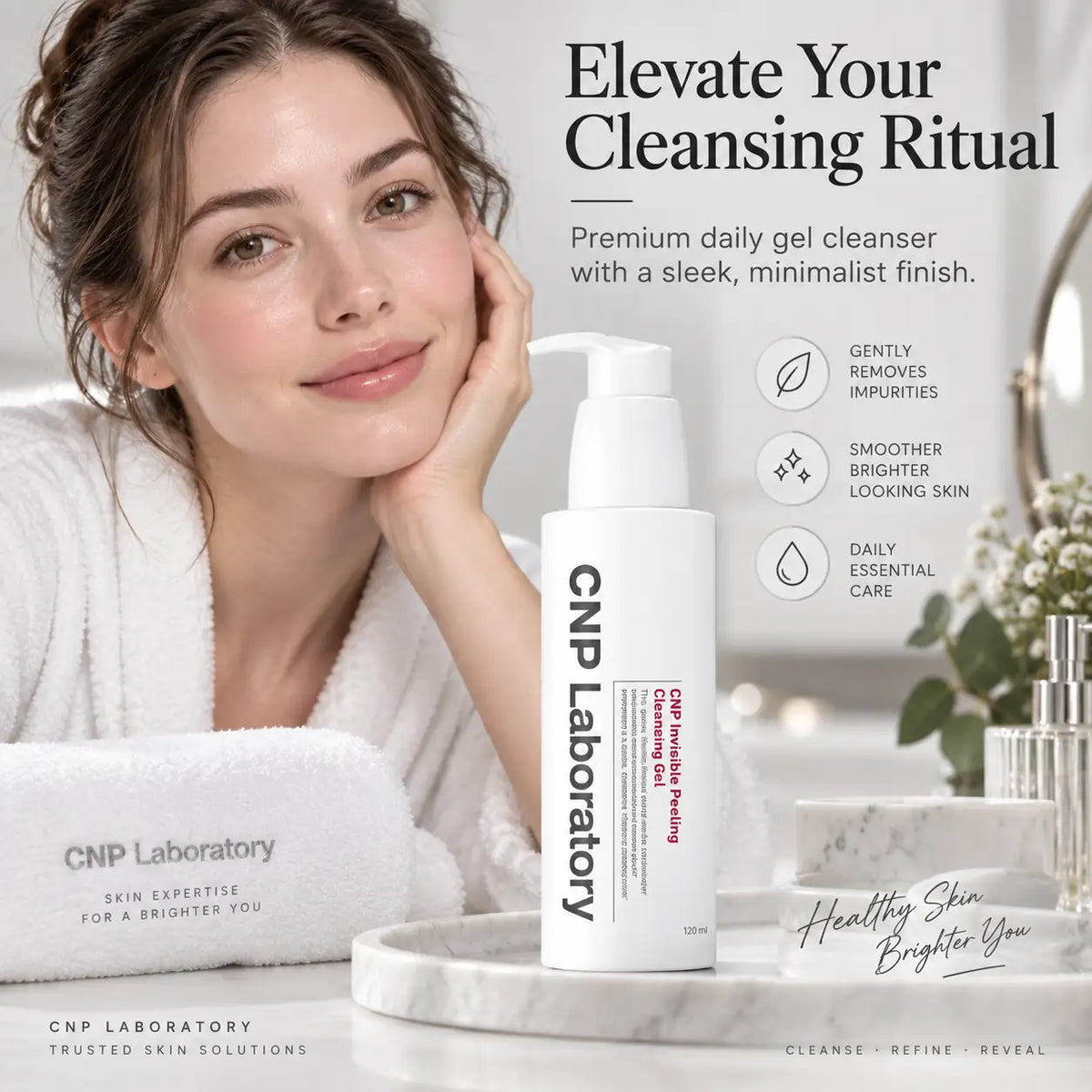 CNP Laboratory Invisible Peeling Cleansing Gel 150ml 150ml 170ml