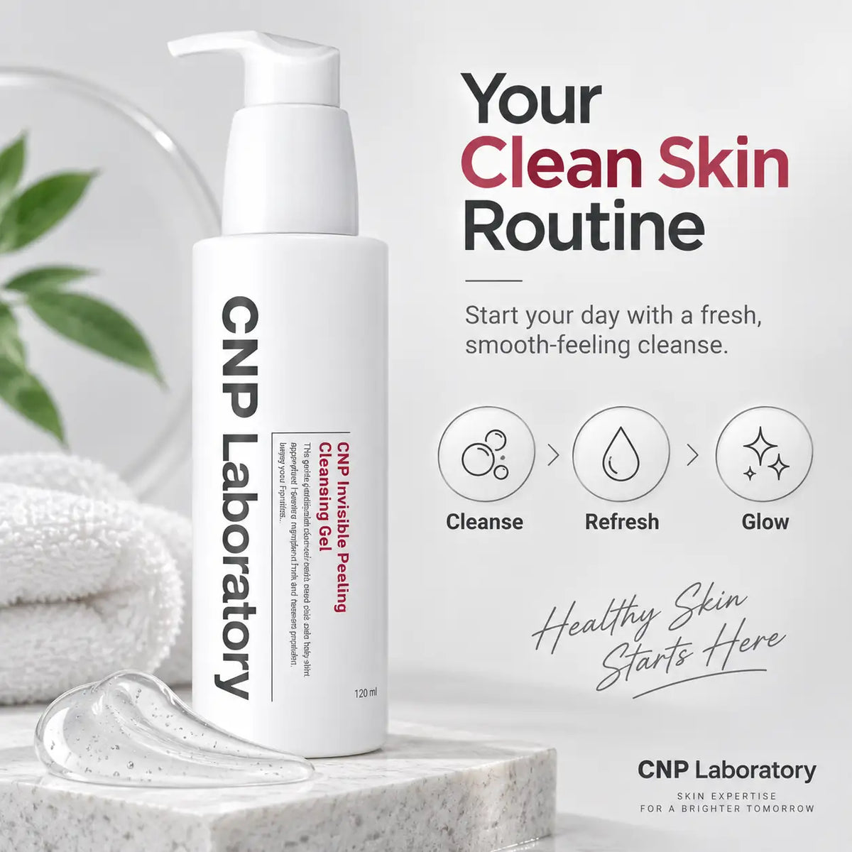 CNP Laboratory Invisible Peeling Cleansing Gel 150ml 150ml 170ml