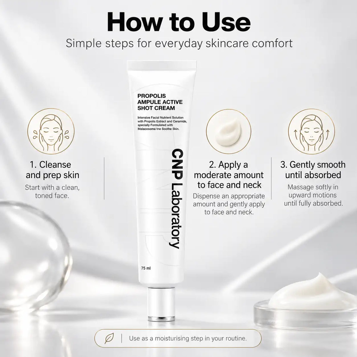 CNP Laboratory Propolis Ampule Active Shot Cream 75ml