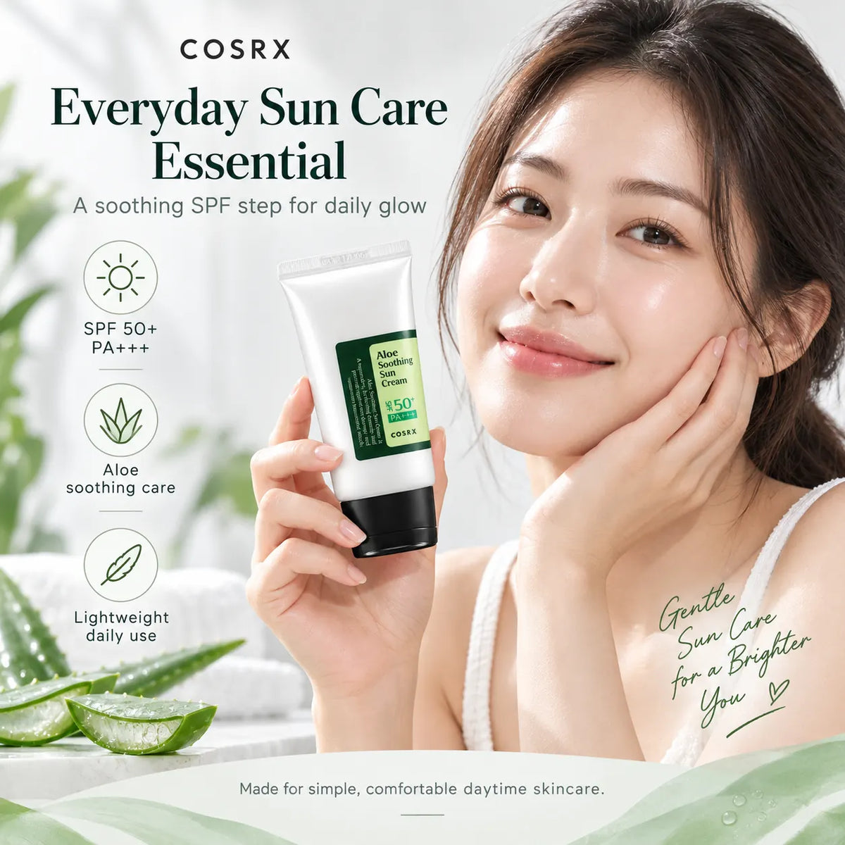 COSRX Aloe Soothing Sun Cream SPF50+ PA+++ 50ml