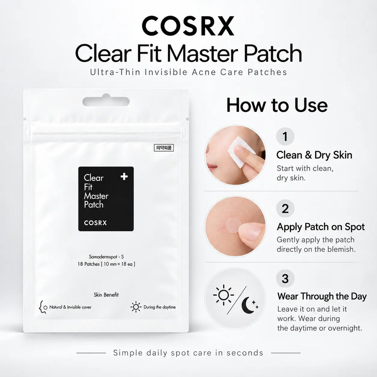 COSRX Clear Fit Master Patch Patch