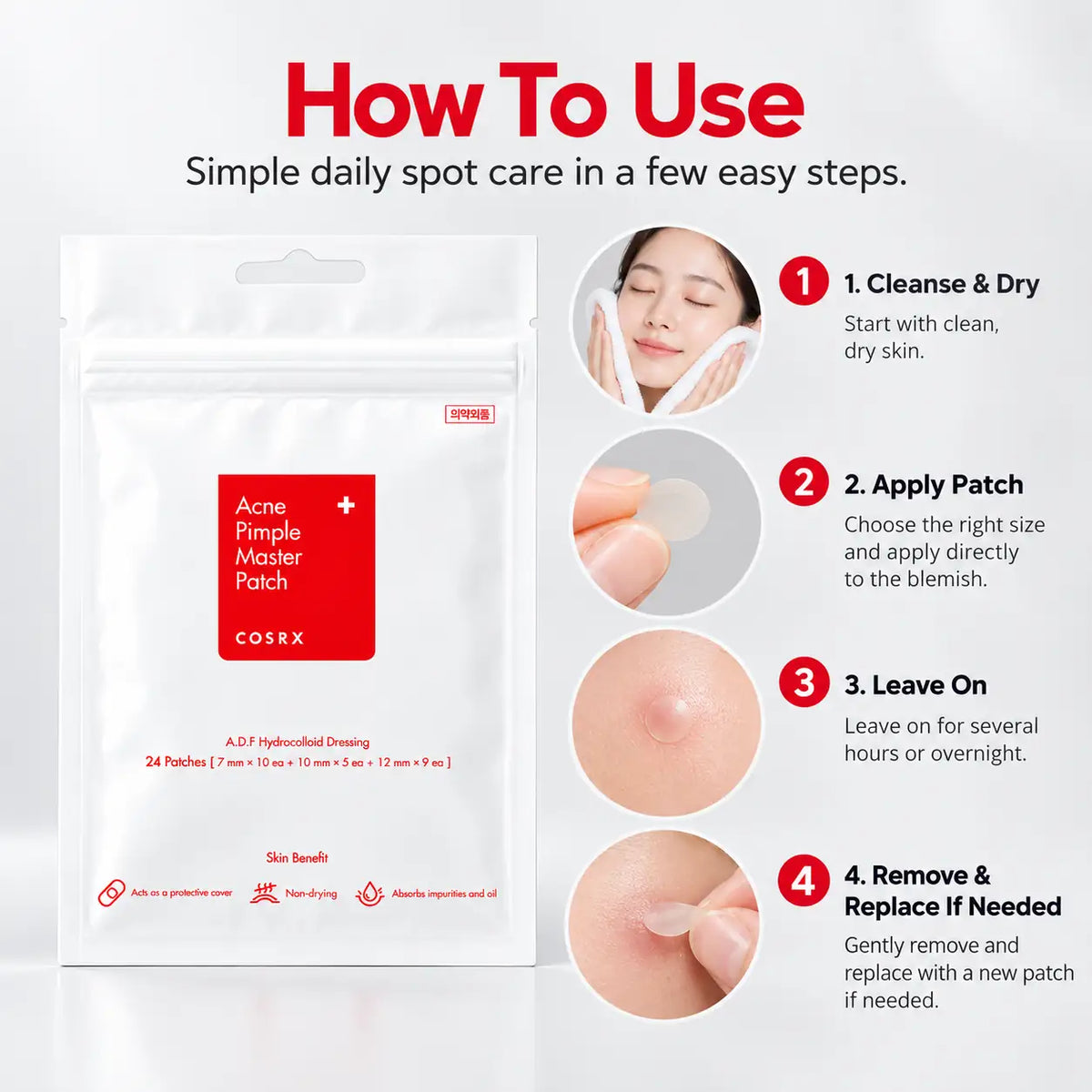 COSRX blemish blemishes Master Patch Patch 24ea