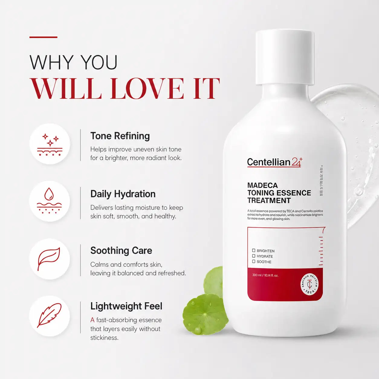 Centellian24 Madeca Toning Essence Treatment 300ml