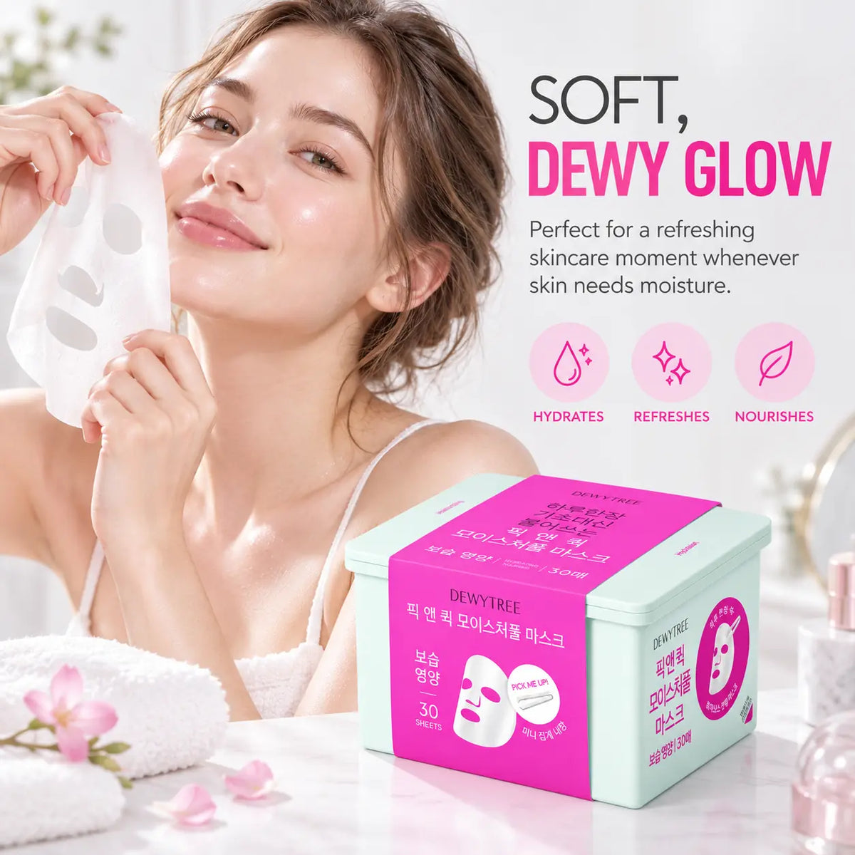 DEWYTREE Pick and Quick Moisturizing Mask 30ea