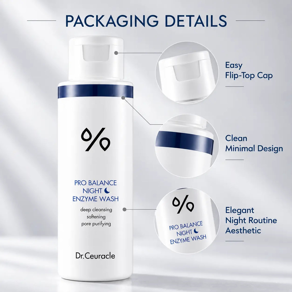 Dr. Ceuracle Pro Balance Night Enzyme Wash 50g