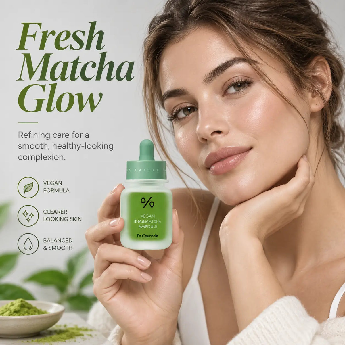 Dr. Ceuracle Vegan BHA Matcha Ampoule 30ml