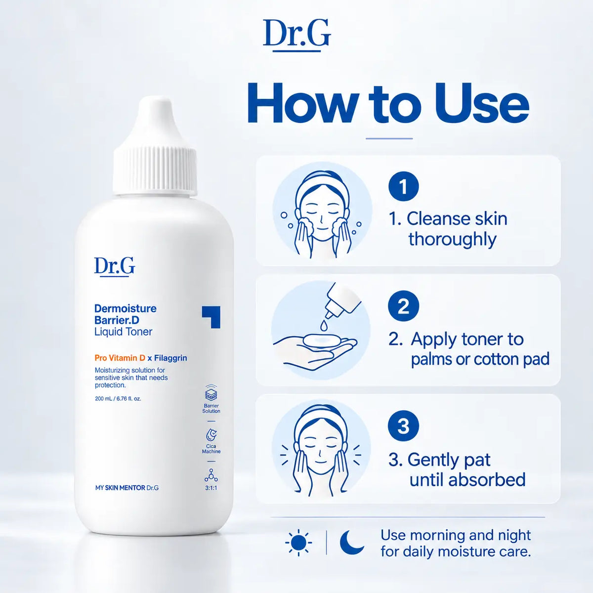 Dr.G Dermoisture Barrier D Liquid Toner 200ml